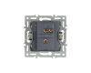Механизм выключателя одноклавишный проходной Arlight SWT-MKP1-PL-WH (250V, 16A) 043714