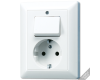 Розетка штепсельная Schuko Jung AS5576U