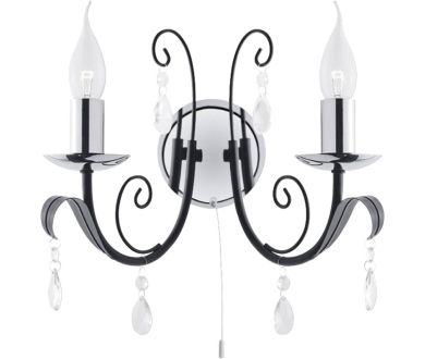 Бра Arte Lamp Romana A1742AP-2BK