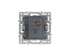 Механизм выключателя одноклавишный непроходной Arlight SWT-MK01-PL-BK (250V, 16A) 043711