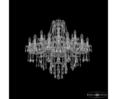 Купить Подвесная люстра Bohemia Ivele Crystal 1415/12+6/300 Ni Подвесная люстра Bohemia Ivele Crystal 1415/12+6/300 Ni