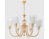Подвесная люстра Crystal Lux ELENA SP6 GOLD