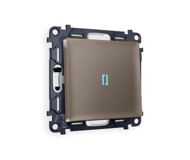 Купить Комплект механизма 1-кл проходного выключателя с подсветкой Ambrella Volt Alfa MA632040 Комплект механизма 1-кл проходного выключателя с подсветкой Ambrella Volt Alfa MA632040