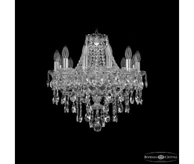 Купить Подвесная люстра Bohemia Ivele Crystal 1415/12/165 Ni Подвесная люстра Bohemia Ivele Crystal 1415/12/165 Ni