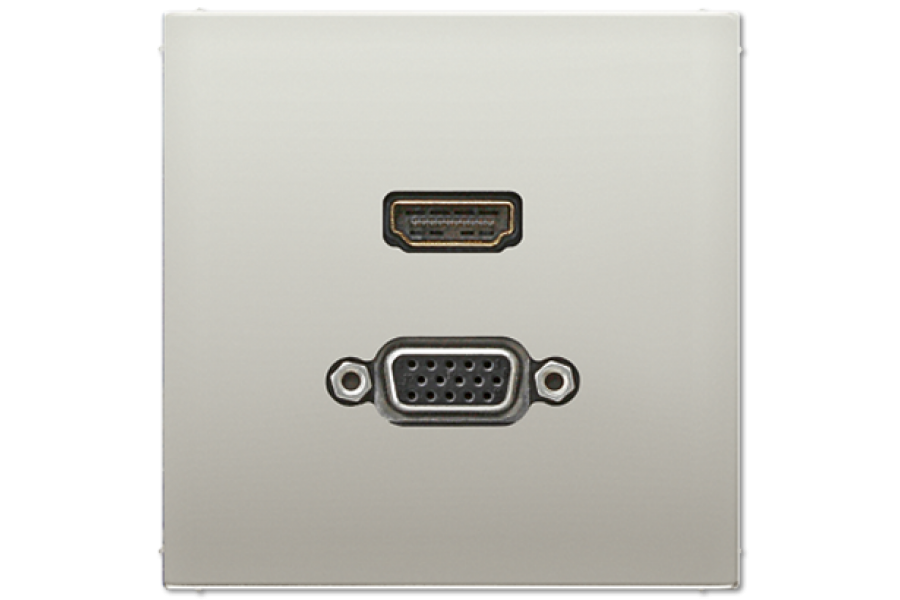Розетка HDMI/VGA Jung MAES1173