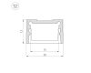 Алюминиевый профиль Arlight SL-SLIM20-H13-2000 WHITE 037113