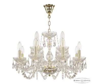 Купить Подвесная люстра Bohemia Ivele Crystal 119/8+4/200 G Подвесная люстра Bohemia Ivele Crystal 119/8+4/200 G