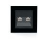 Розетка компьютерная 2-местная RJ-45 Stekker Катрин GLS00-7006-05 39509