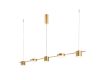 Подвесной светильник Crystal Lux Tristan TRISTAN SP5 L1200 GOLD