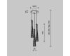 Подвесной светильник Modestyle MS.88910.3R CR