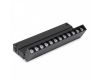 Трековый однофазный светильник AM Group Plain Opal AM591 9W 4000K WH