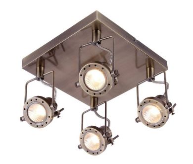 Спот Arte Lamp Costruttore A4300PL-4AB