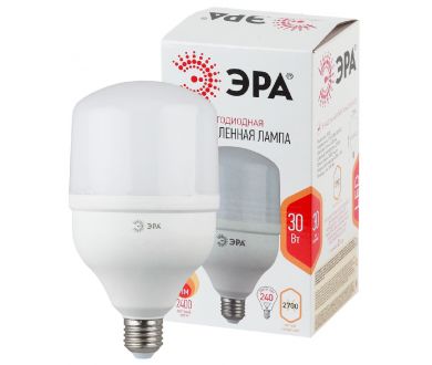 Купить Лампа светодиодная Эра E27 30W 2700K LED POWER T100-30W-2700-E27 Б0027002 Лампа светодиодная Эра E27 30W 2700K LED POWER T100-30W-2700-E27 Б0027002