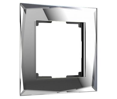 Купить Рамка на 1 пост Werkel Diamant зеркальный W0011220 4690389158803 Рамка на 1 пост Werkel Diamant зеркальный W0011220 4690389158803