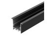 Алюминиевый профиль Arlight SL-LINIA49S-F-2000 ANOD BLACK 039389
