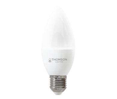 Купить Лампа светодиодная Thomson E27 6W 6500K свеча матовая TH-B2359 Лампа светодиодная Thomson E27 6W 6500K свеча матовая TH-B2359