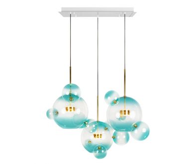 Купить Подвесная люстра Loft IT Bolle 2027-S3 Blue Подвесная люстра Loft IT Bolle 2027-S3 Blue