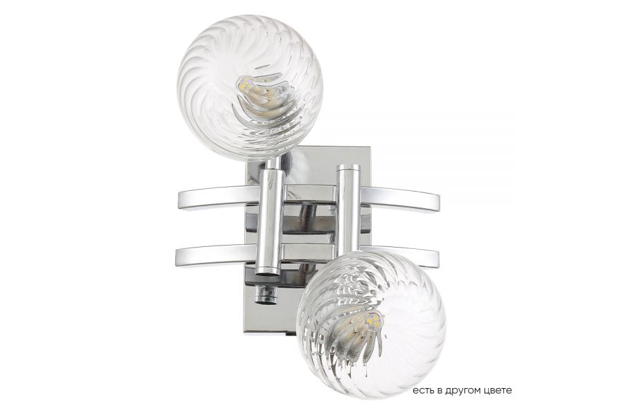 Бра Crystal Lux LUXURY AP2 CHROME