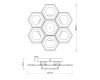 Потолочная люстра Escada Hexagon 10204/7LED