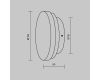 Настенный светильник Maytoni Basic Texture MOD461WL-L5BK