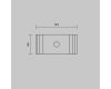 Комплект креплений для профиля 25×42 и 35x51 4шт Maytoni Led Strip ALM-2542-MT
