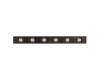 Трековый магнитный светильник Arlight MAG-DOTS-25-L200-6W Warm3000 (BK, 30 deg, 24V, DALI) 046323