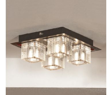 Купить Потолочная люстра Lussole Notte di luna LSF-1307-04 Потолочная люстра Lussole Notte di luna LSF-1307-04