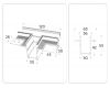 Коннектор Т-образный Ambrella Light Magnetic 220V GL1042