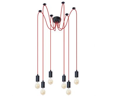 Подвесная люстра ARTE Lamp A4322SP-6RD