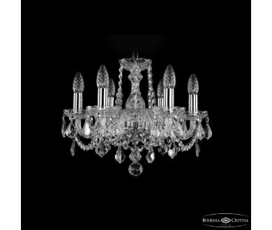Купить Подвесная люстра Bohemia Ivele Crystal 1402/6/141 Ni Leafs Подвесная люстра Bohemia Ivele Crystal 1402/6/141 Ni Leafs