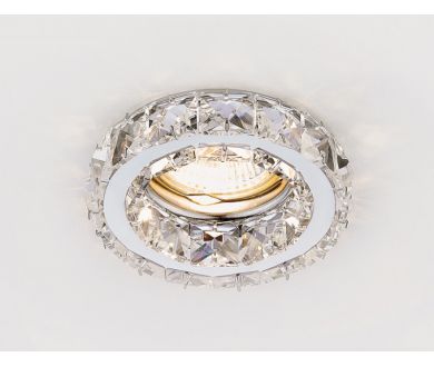 Купить Встраиваемый светильник Ambrella Light K112 CL/CH Встраиваемый светильник Ambrella Light K112 CL/CH