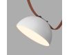 Трековый однофазный светильник Denkirs Belty Flow DK5561-WH+BK