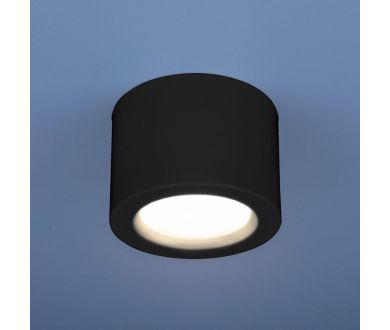Купить Потолочный светодиодный светильник Elektrostandard DLR026 6W 4200K черный матовый 4690389120688 Потолочный светодиодный светильник Elektrostandard DLR026 6W 4200K черный матовый 4690389120688