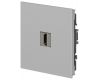 Розетка Эра Arktik 16-3114-03 HDMI алюминий Б0070506