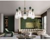 Люстра на штанге Ambrella Light High Light Ceramo Modern LH53292