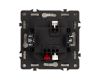 Механизм выключателя одноклавишный проходной Arlight LED SWT-NOBE-MKP1-SFPL-L-CA (230V, 10A) 059430