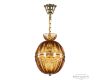 Подвесной светильник Bohemia Ivele Crystal 5480/22 G Amber/M-1H