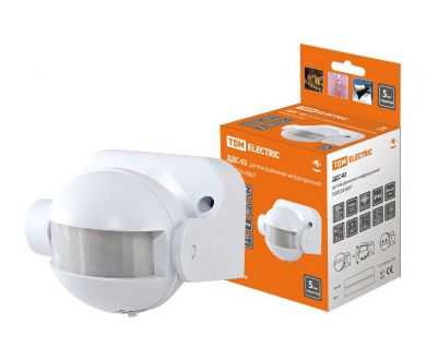 Купить Датчик движения инфракрасный TDM Electric ДДС-02 SQ0324-0007 Датчик движения инфракрасный TDM Electric ДДС-02 SQ0324-0007
