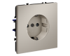 Розетка со шторками Voltum S70 VLS040203 (кашемир)