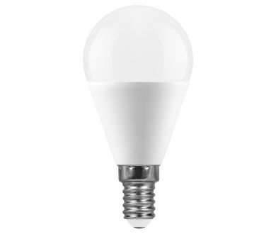Купить Лампа светодиодная Feron E14 15W 2700K груша матовая SBG4515 55209 Лампа светодиодная Feron E14 15W 2700K груша матовая SBG4515 55209