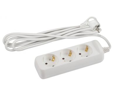 Купить Удлинитель электрический Эра U-3e-3m-3x1,5 Б0044032 Удлинитель электрический Эра U-3e-3m-3x1,5 Б0044032