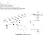 Трековый магнитный светильник Crystal Lux CLT 0.33 003 12W BL TUYA