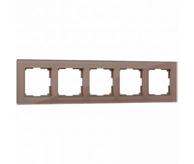Купить Рамка на 5 постов Werkel Favorit латте 4690389183478 W0051142 Рамка на 5 постов Werkel Favorit латте 4690389183478 W0051142