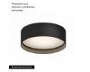 Трековый магнитный светильник Arlight MAG-MICROCOSM-RONDO-R113-12W Day4000 (BK, 100 deg, 24V) 043264