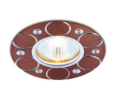 Купить Встраиваемый светильник Ambrella Light Alum A808 AL/BR Встраиваемый светильник Ambrella Light Alum A808 AL/BR