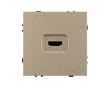 Розетка HDMI софт-тач золотой песок Arlight SCT-MHD1-SFPL-GD 061843(1)