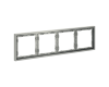 Рамка на 4 поста Voltum S70 VLS100405 (сталь)