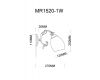 Бра MyFar Biene MR1520-1W