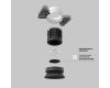 Встраиваемый светильник Maytoni Technical Downlight Round DL058-7W3K-TRS-B