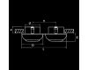 Встраиваемый светильник Lightstar Ocula 011834